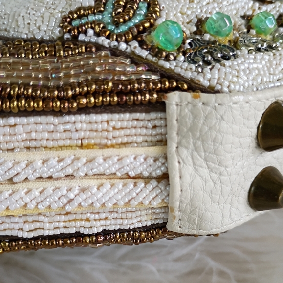 Last One! Rare Mary Frances Tea Time Beaded Teapot Shoulder Bag - Picture 8 of 16